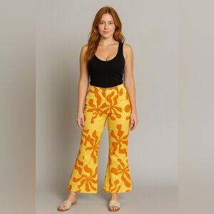958 Arthur MID RISE FLARE PANT IN TEQUILA SUNRISE